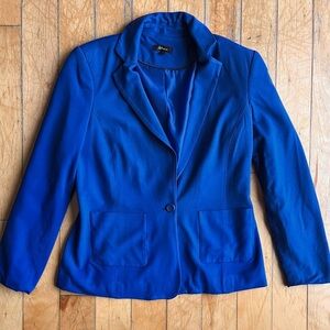Reitmans Royal Blue Blazer Size 4